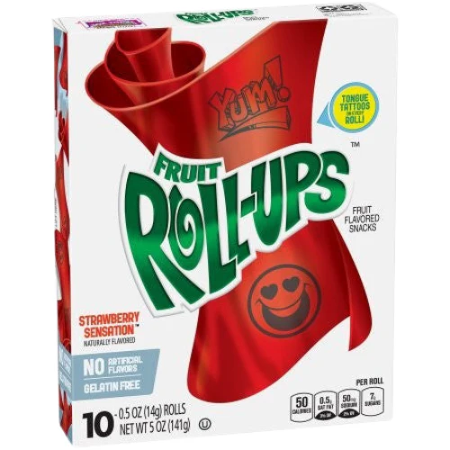 Betty Crocker Roll Ups Strawberry Sensation 10 x 141g