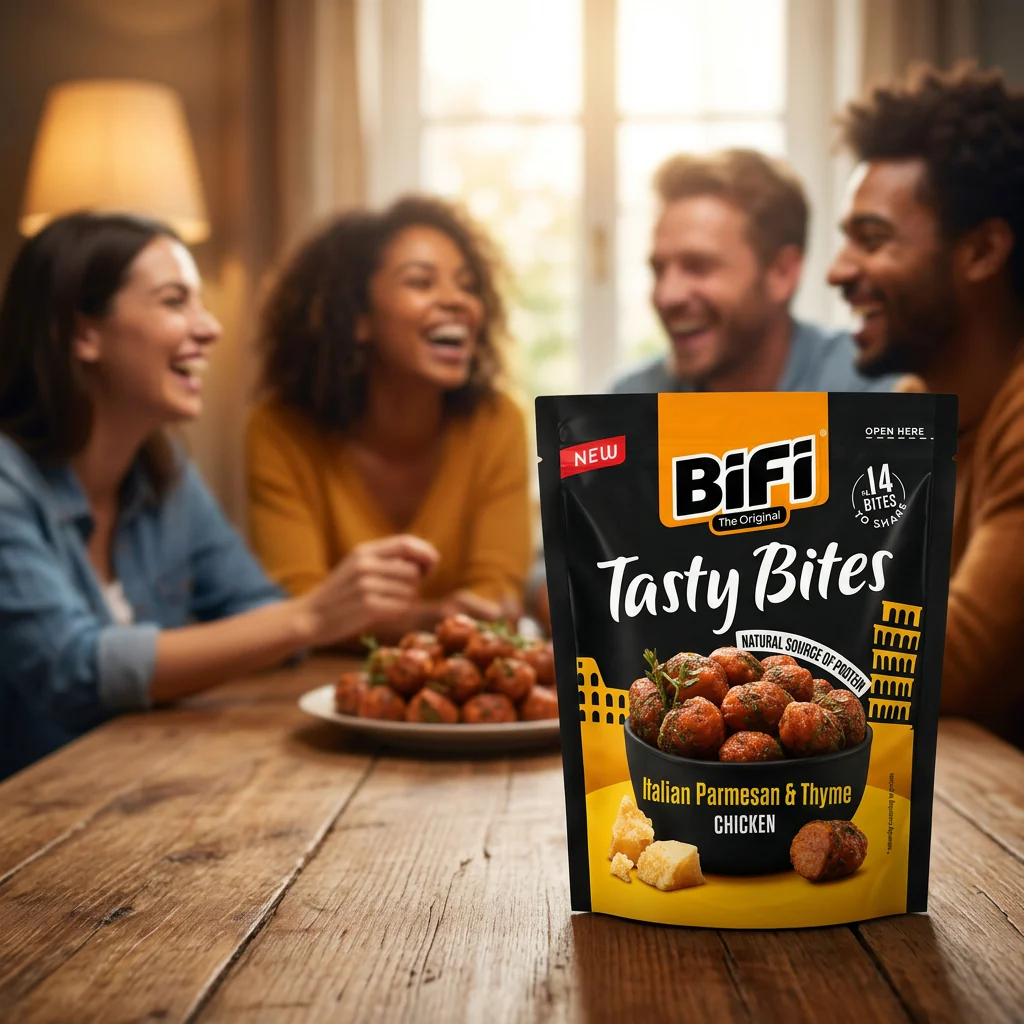 Bifi Tasty Bites Chicken Italian Parmesan Thyme 10 x 50g - Image 3