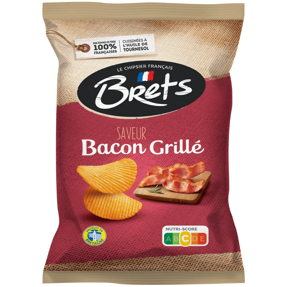 Brets Flavour Grilled Bacon 10 x 125g DDM 2026-09