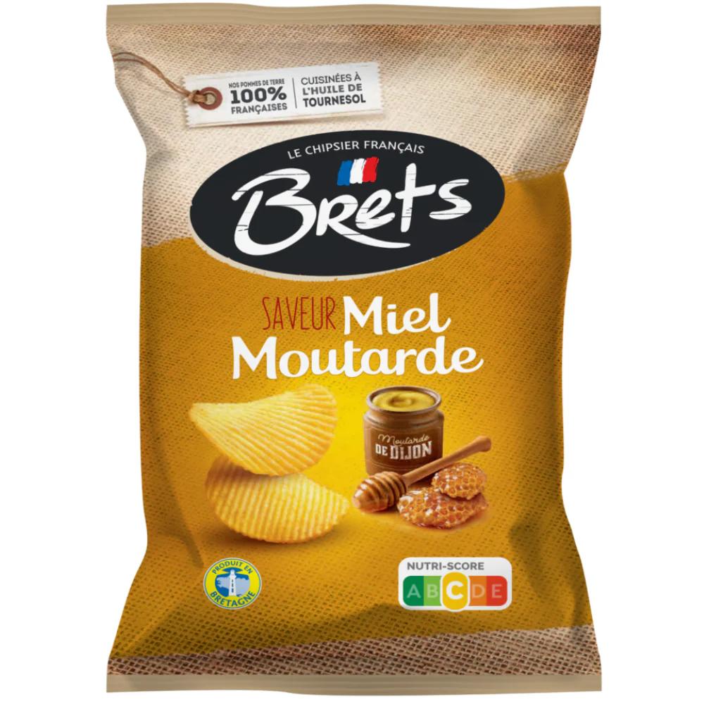 Brets Flavour Honey Mustard 10 x 125g