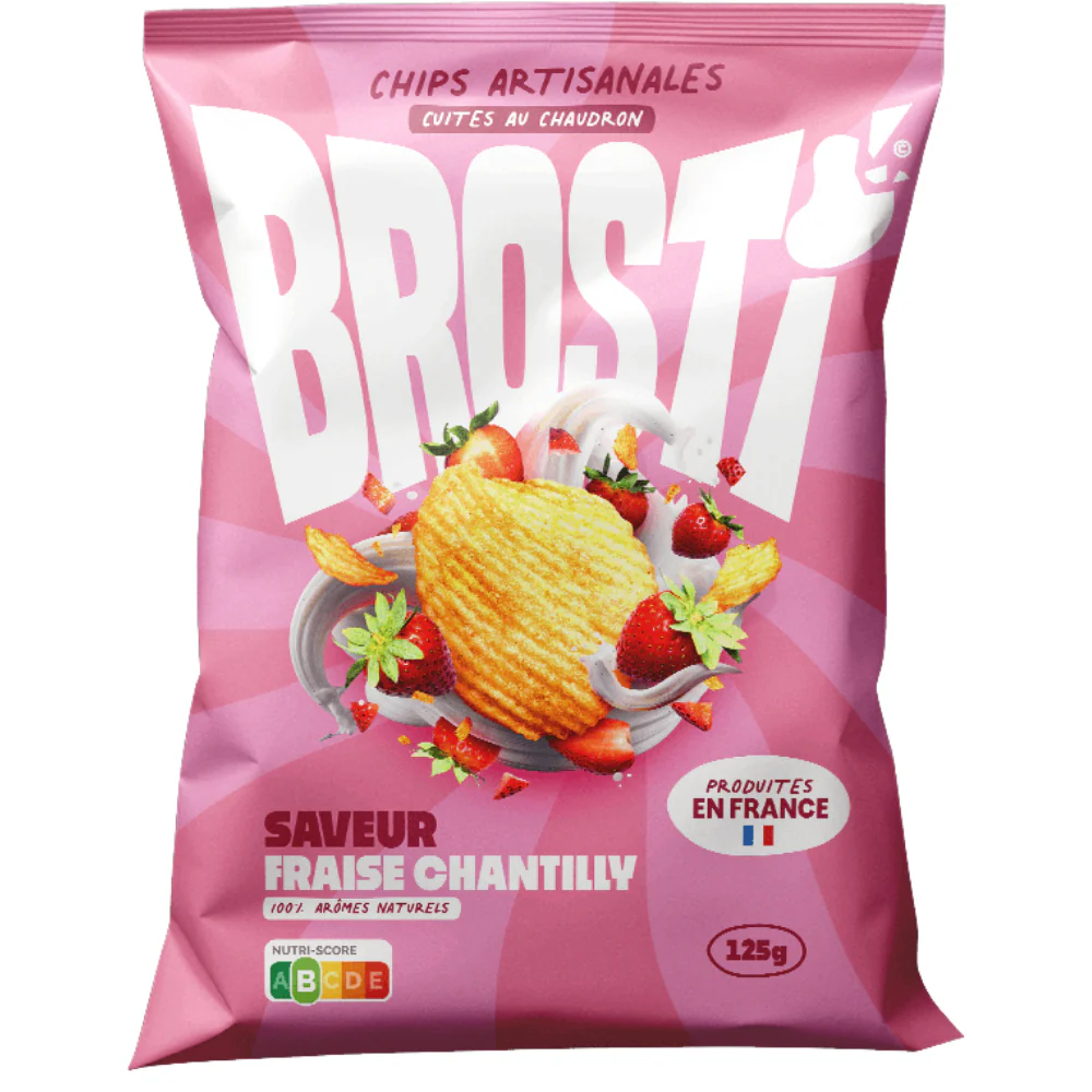 Brosti Fraise Chantilly 10 x 125g