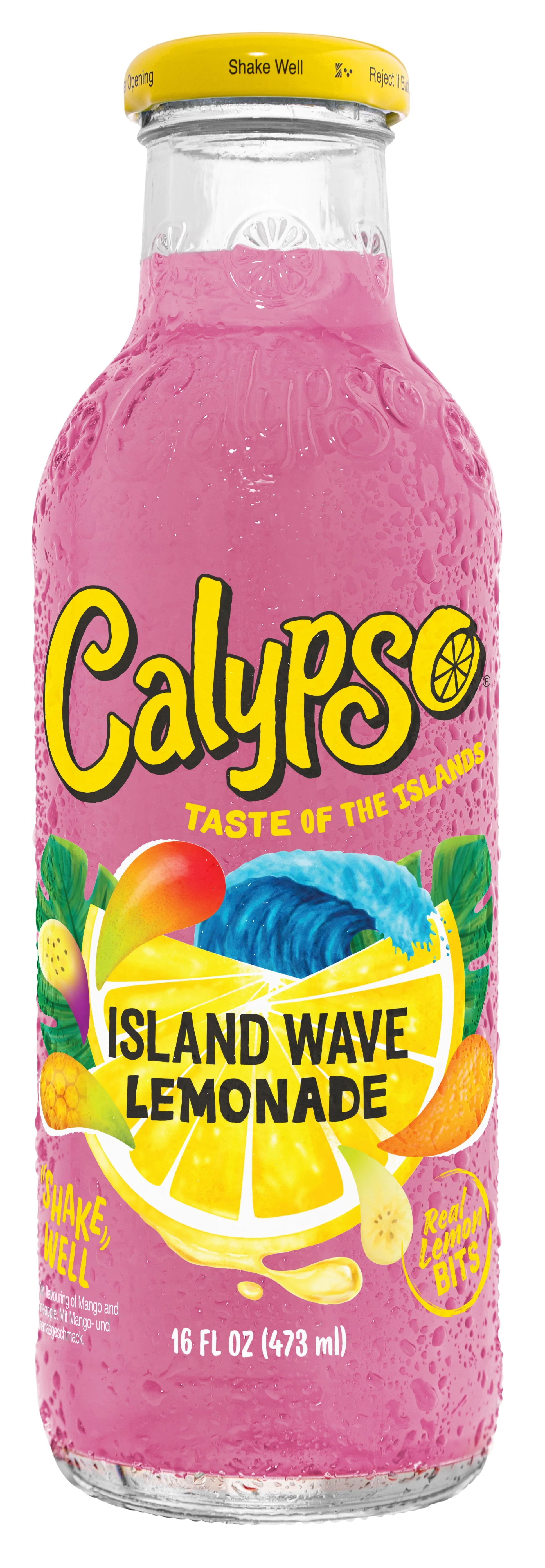 Calypso Lemonade Island Wave 12 x 473ml DDM 2026-06