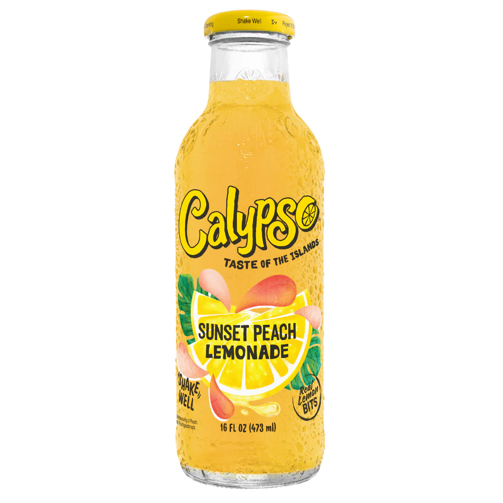Calypso Lemonade Sunset Peach 12 x 473ml