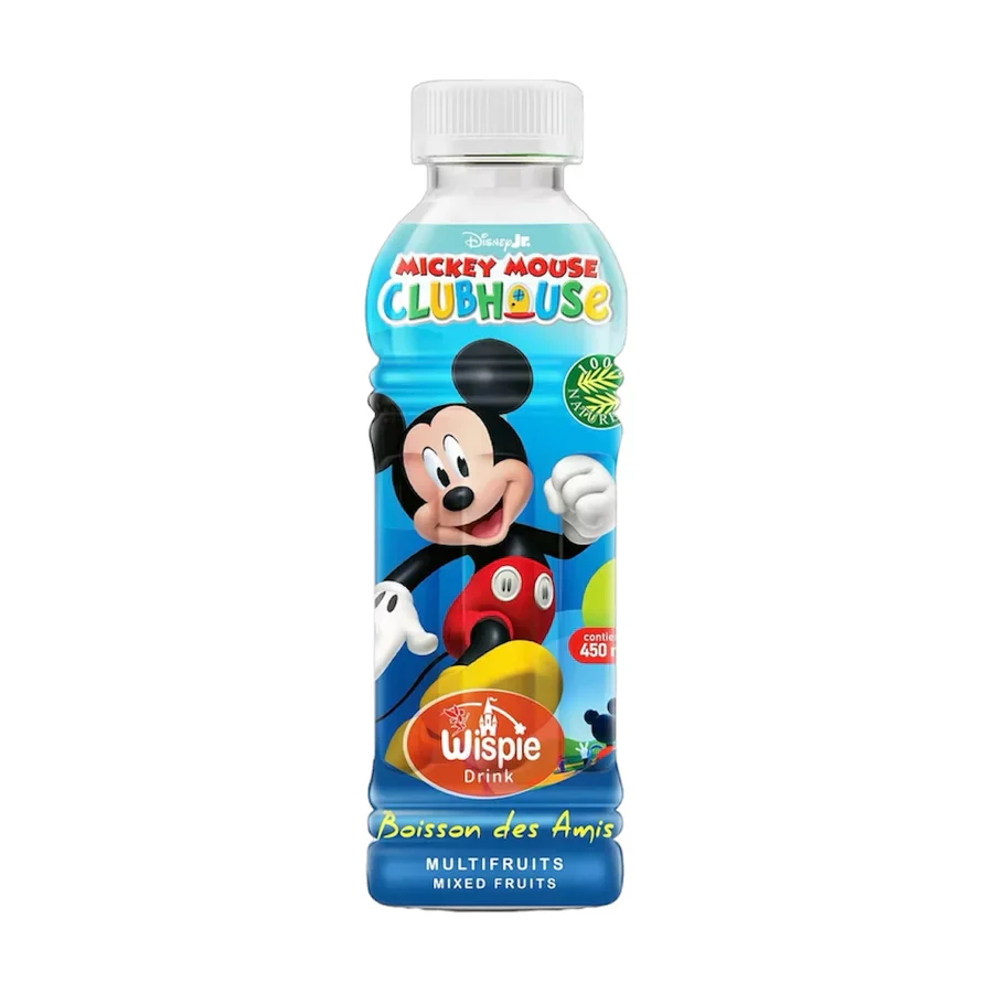 Disney Wispie Drink Mickey Mouse Multifruit 24 x 450ml