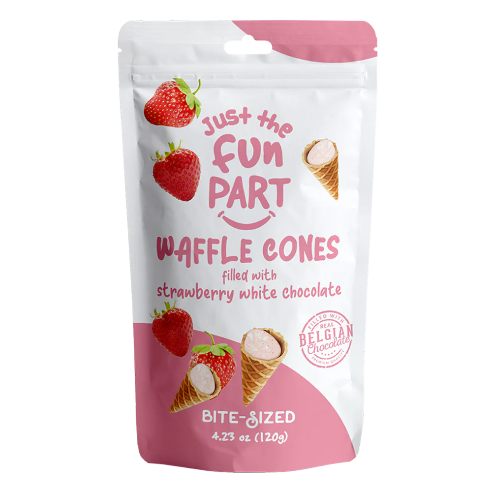 Just The Fun Part Strawberry & White Chocolate 6 x 120g