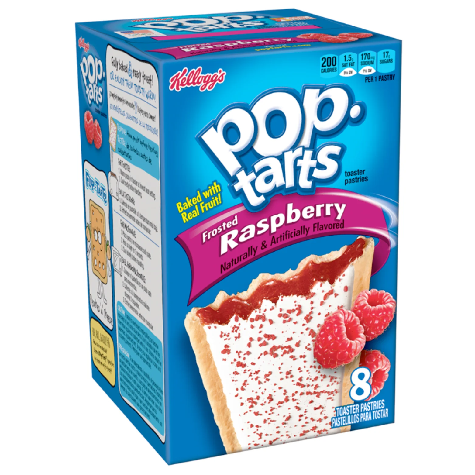 Kellogg's US Pop Tarts Frosted Raspberry 12 x 384g