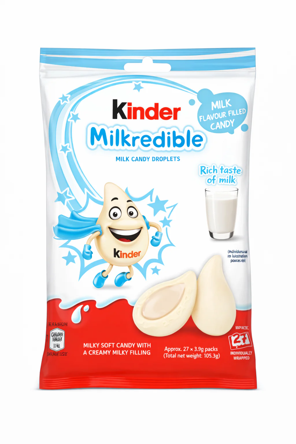 Kinder Milkredible Milk Flavor 12 x 47g