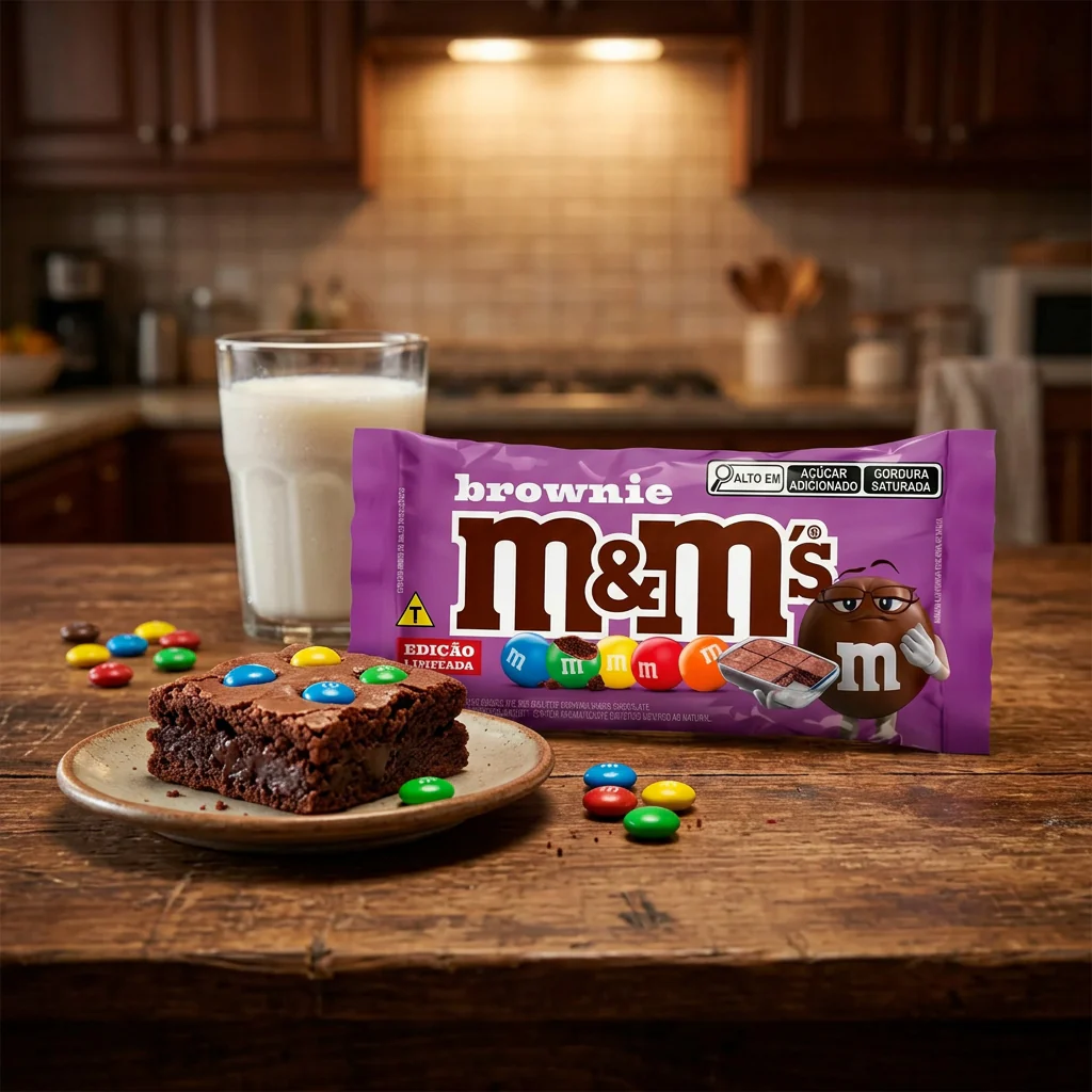 M&M's Brownie 18 x 35g - Image 3