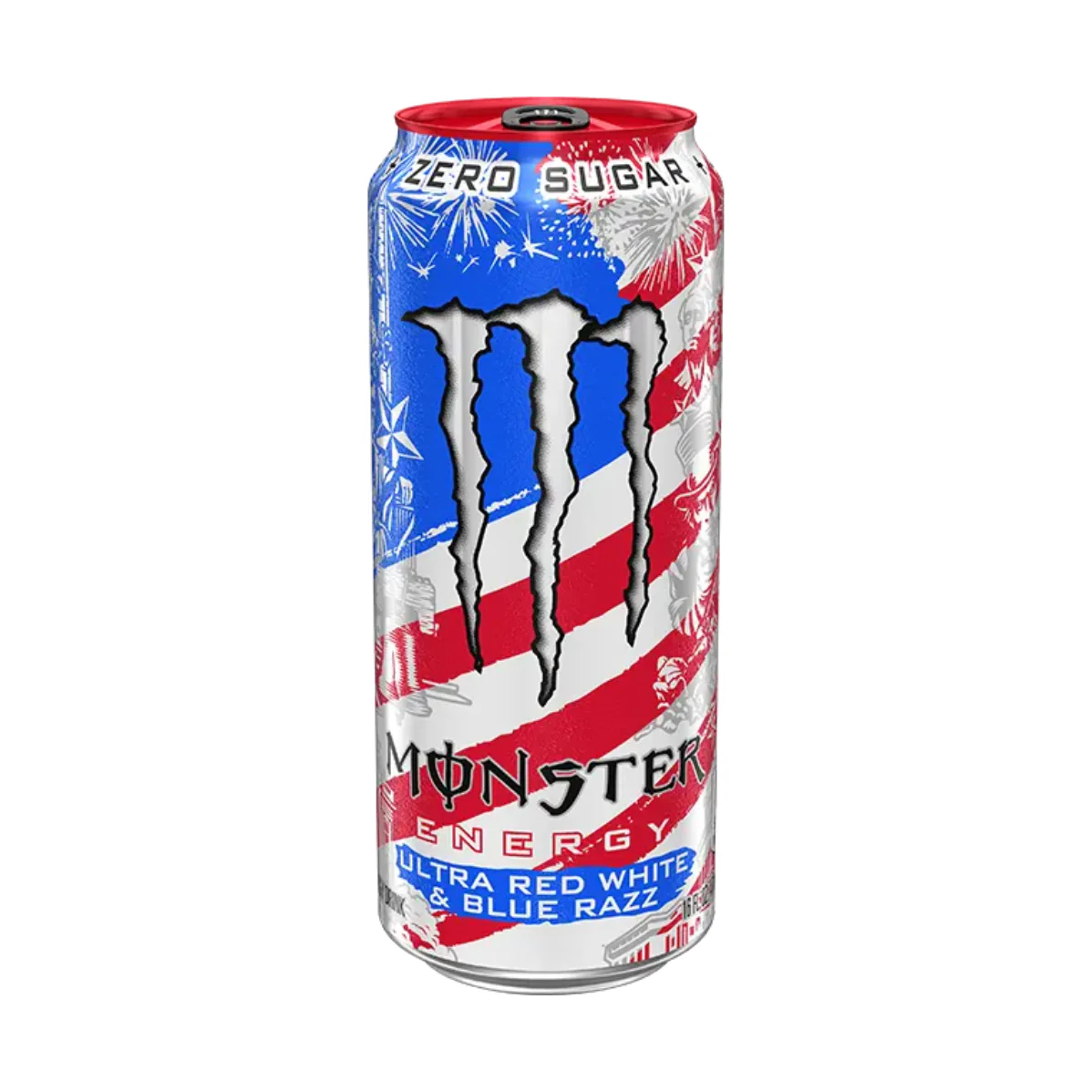 Monster Ultra Red White Blue Razz 24 x 473ml