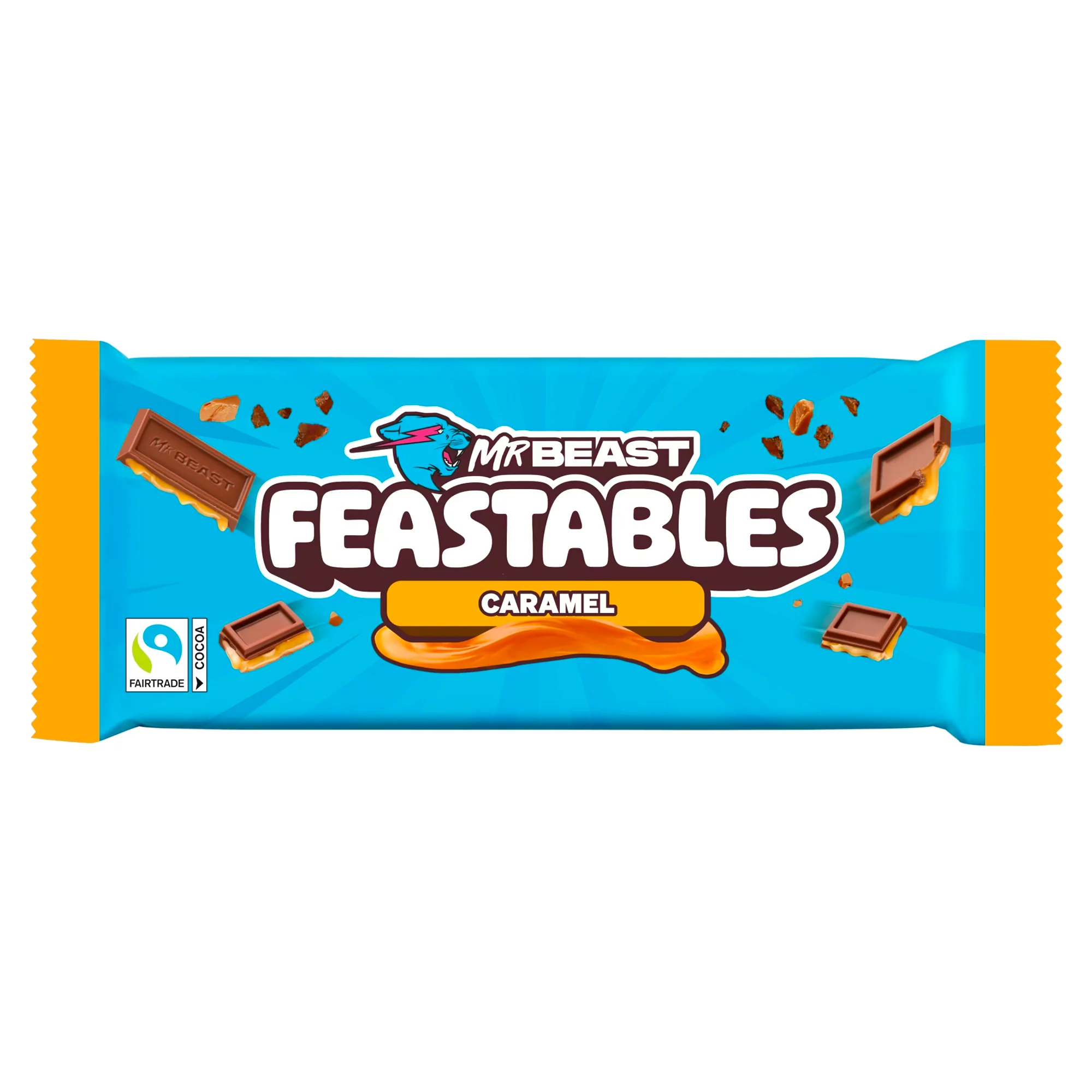 Mr Beast Feastables Chocolate Caramel 10 x 60g
