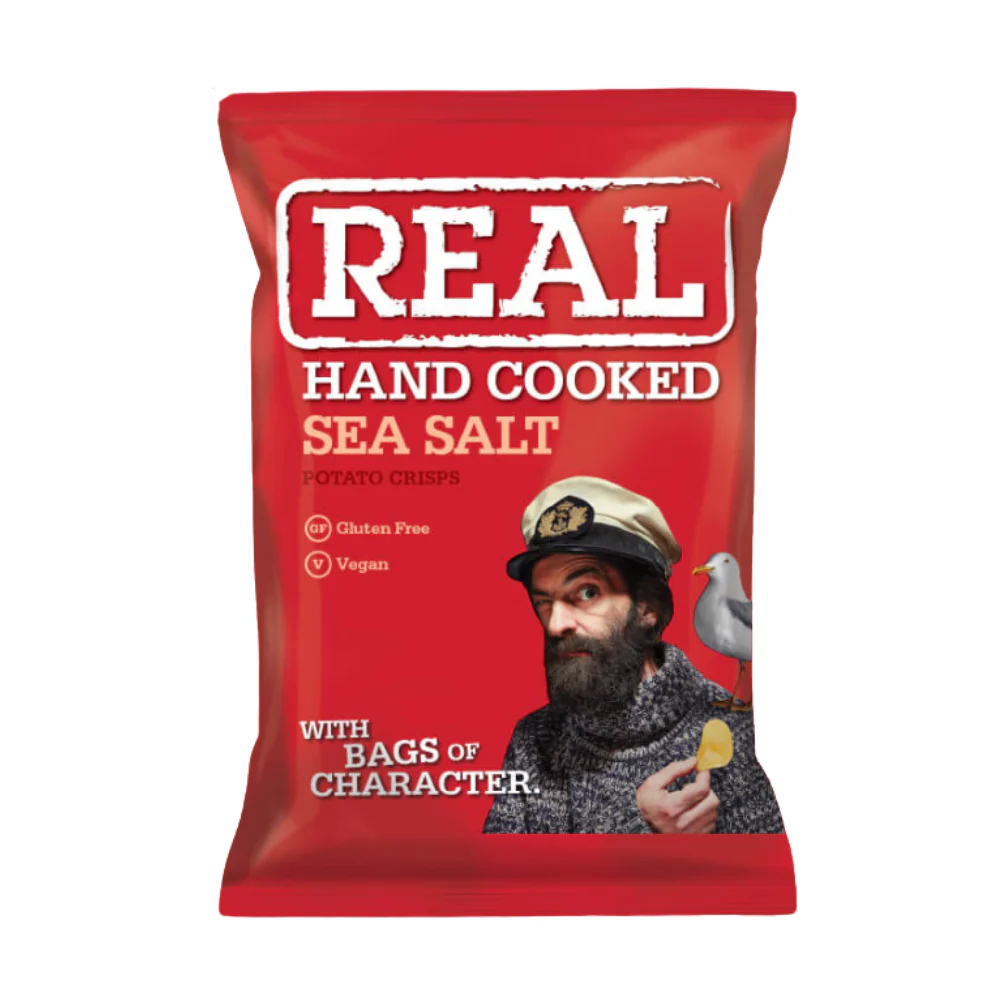 Real Crisp Sea Salt 24 x 35g