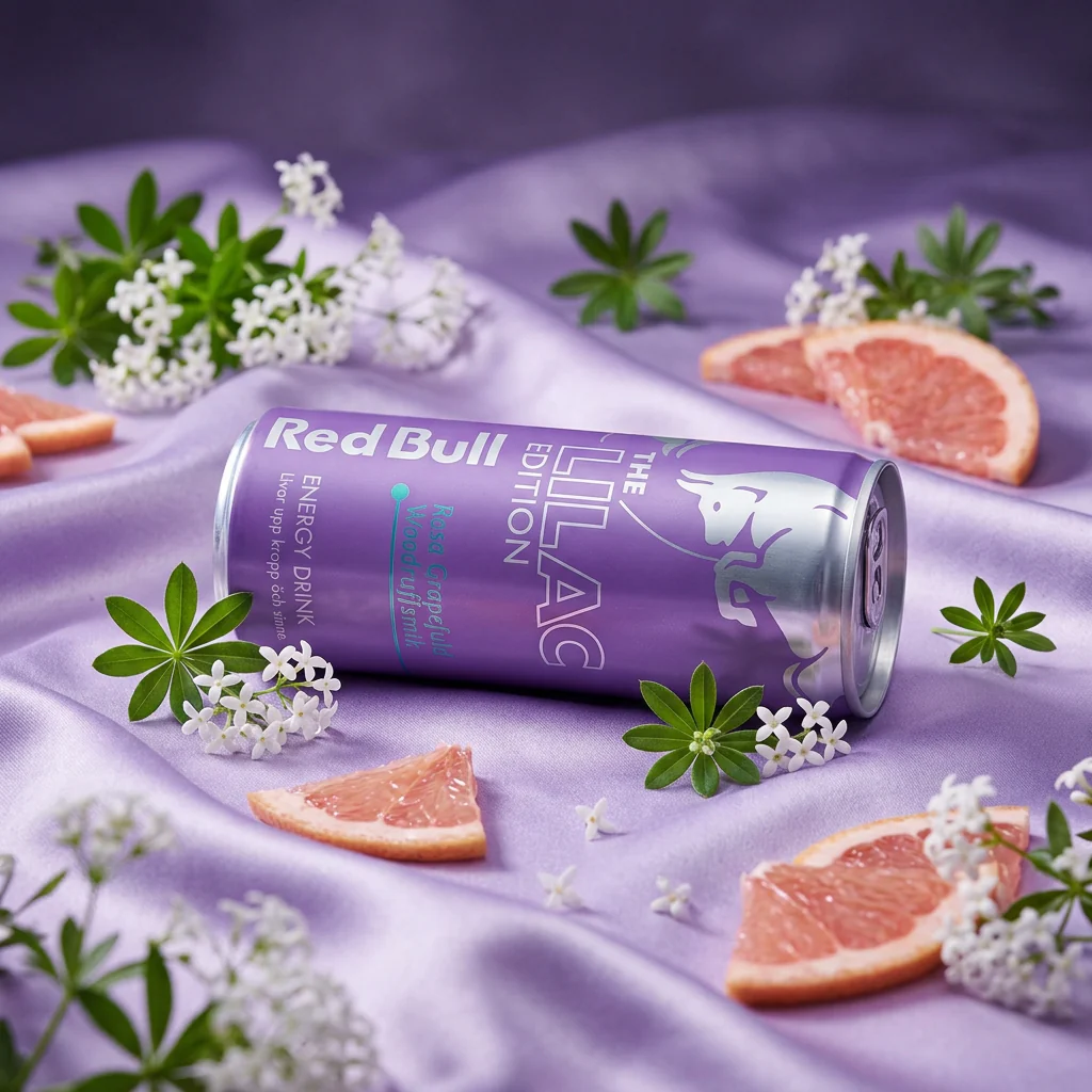 Red Bull Energy Drink The Lilac Edition Pink Grapefruit & Woodruff 24 x 250ml - Image 2