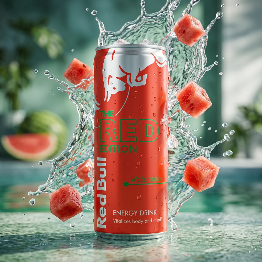 Red Bull Energy Drink Watermelon 24 x 250ml - Image 2