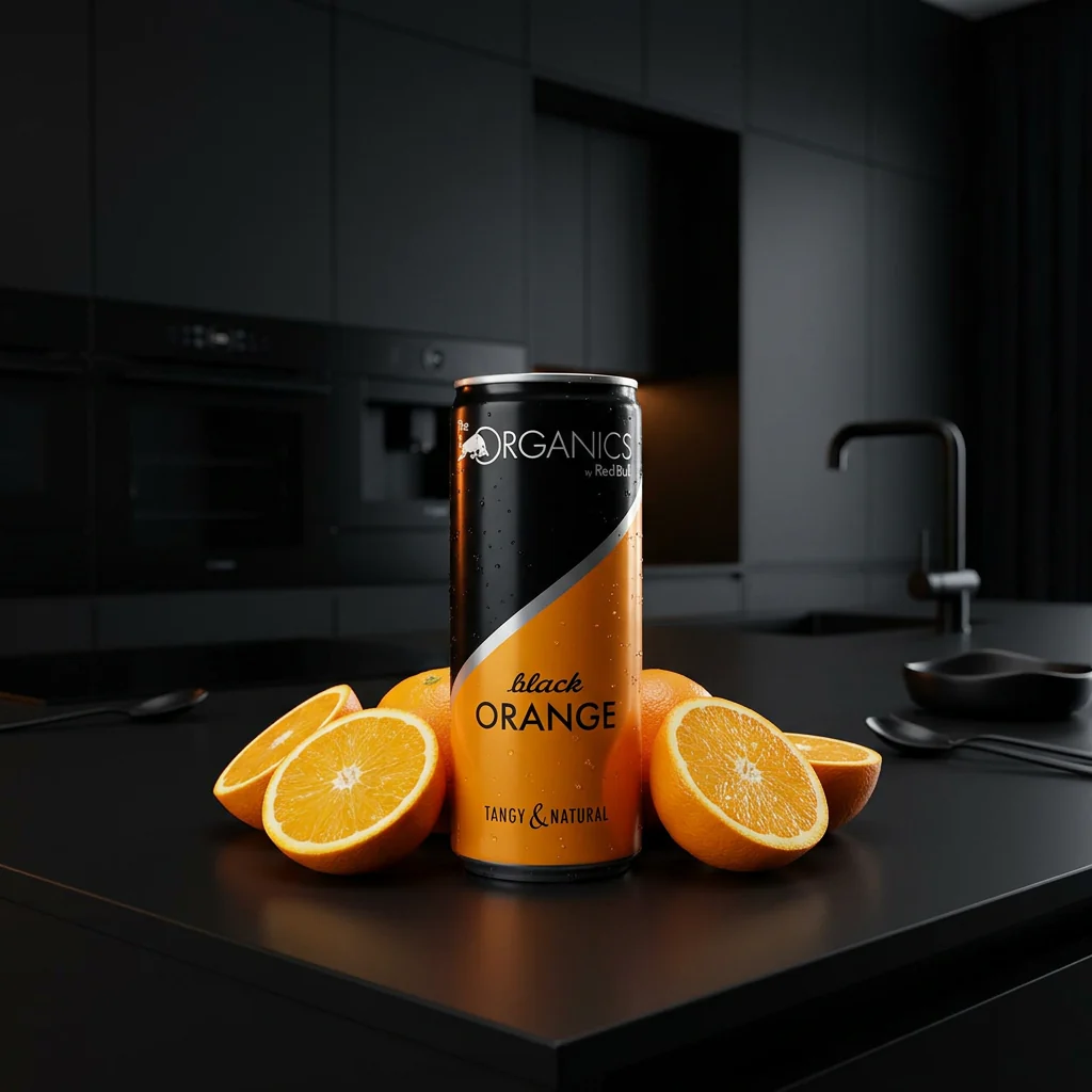 Red Bull Organics Black Orange 24 x 330ml - Image 2