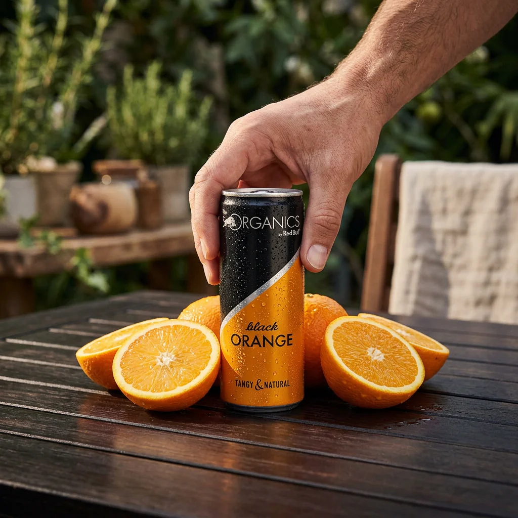 Red Bull Organics Black Orange 24 x 330ml - Image 3