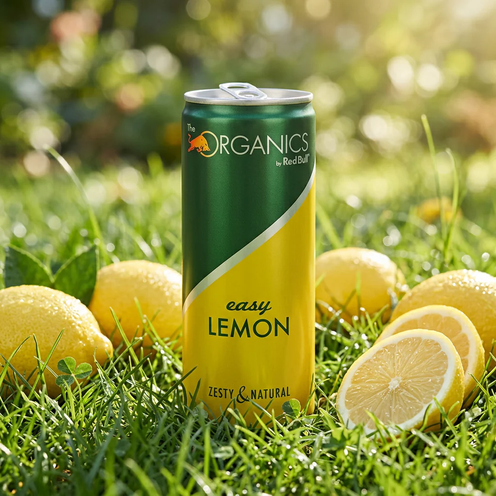 Red Bull Organics Easy Lemon 24 x 330ml - Image 2