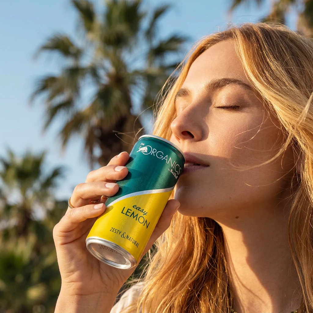 Red Bull Organics Easy Lemon 24 x 330ml - Image 3