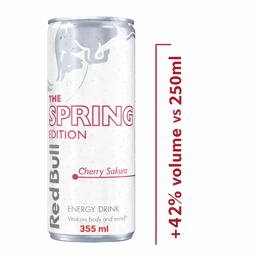 Red Bull Energy Drink The Spring Edition Cherry Sakura 24 x 355ml
