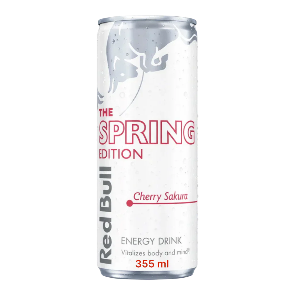 Red Bull Energy Drink The Spring Edition Cherry Sakura 24 x 355ml - Image 2