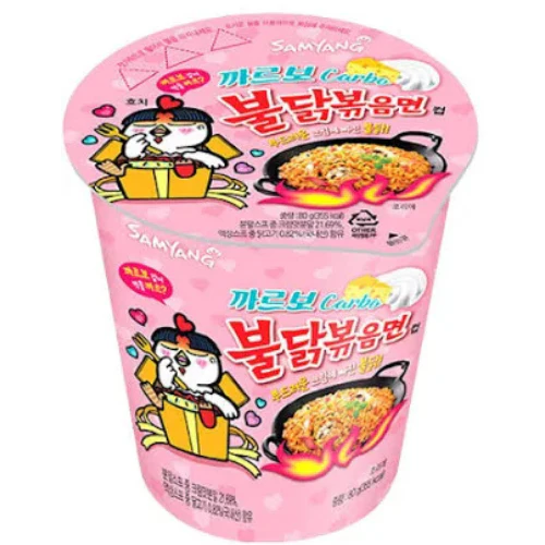 Samyang Buldak Ramen Cup Carbonara 6 x 80g