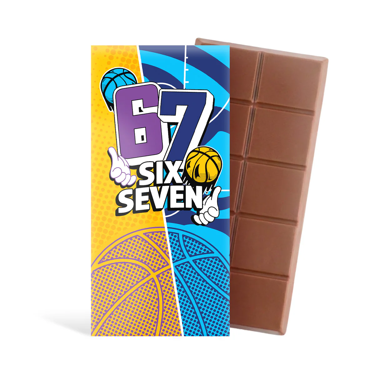 Six Seven Milk Chocolate 10 x 90g - Image 2