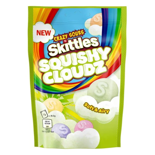 Skittles Squishy Cloudz Sour 18 x 94g DDM 2026-07