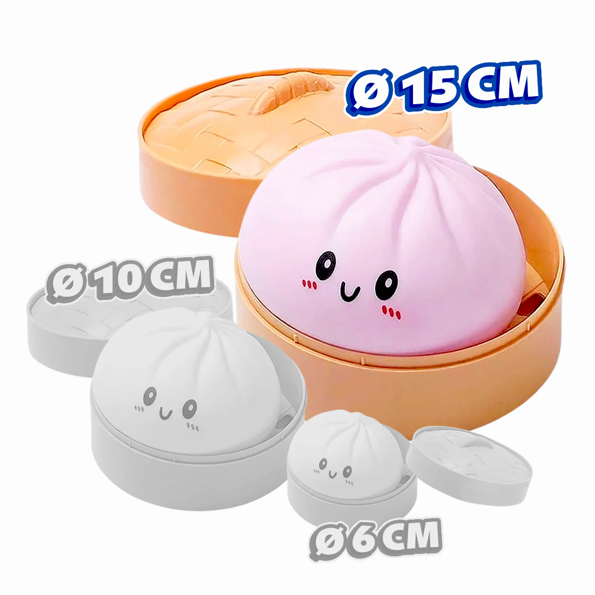 Squishy Bun Toy XL 24 x 1 pc - Image 2