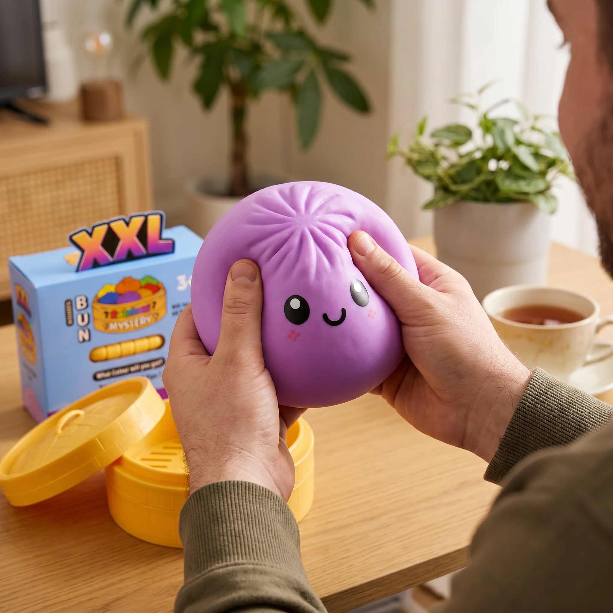 Squishy Bun Toy XL 24 x 1 pc - Image 4