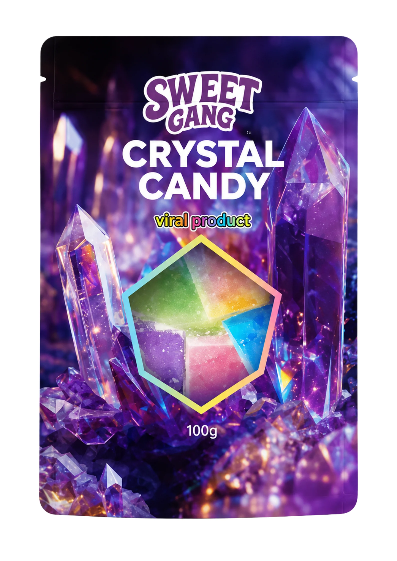 Sweet Gang Crystal Candy 12 x 100g
